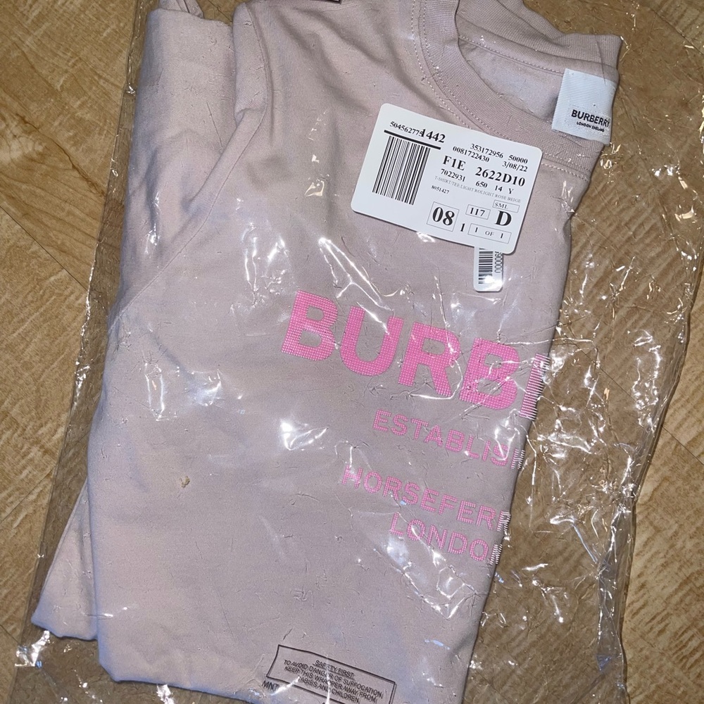 Girls Burberry shirt